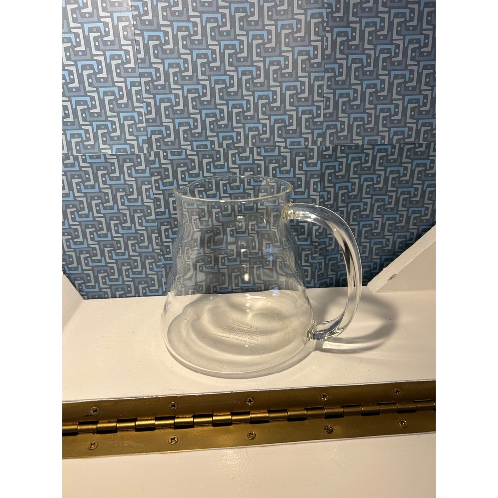 Bodum Glass Pitcher Carafe Clear Borosilicate Heat Resistant 5.5 Inch